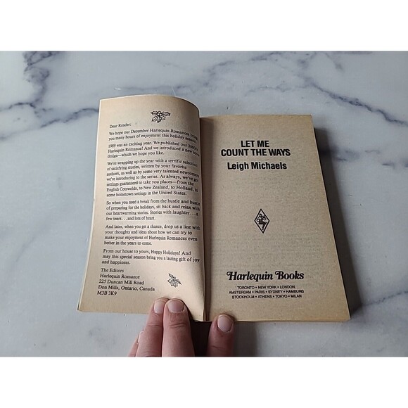 Michaels, Leigh - Let Me Count The Ways - Harlequin Romance - # 3023 - Picture 3 of 10